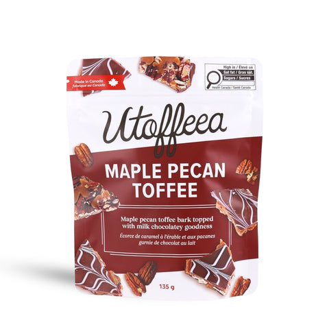 NEW! Maple Pecan Toffee 135g Bag